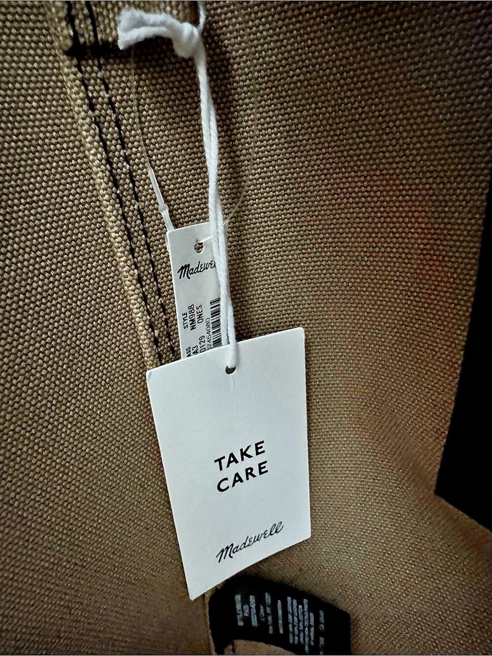 Madewell Essentials Bag Leather in Brown NWT - Picture 4 of 11